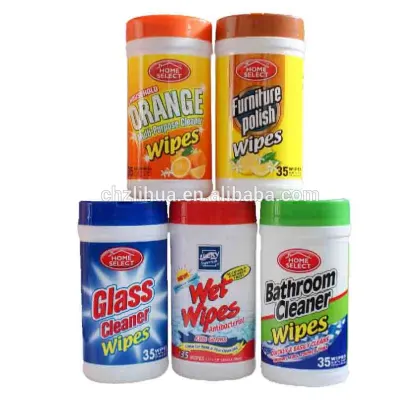 furniture polish wipes,glass cleaner wipes,wet wipes,bathroom cleaner wet wipes
