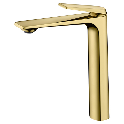 One Hole Rose Gold Brass Faucet Bathroom