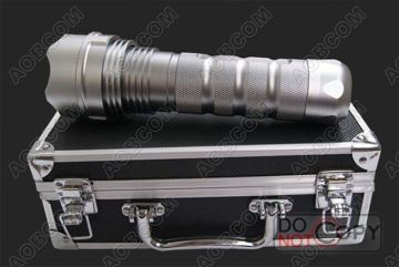 24 W Water Resistant Aircraft Grade Aluminum Ce And Rohs Hid Xenon Flashlight For Camping, Hiking