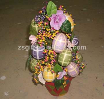 elegant hand-painted decorative tree easter handicrafts