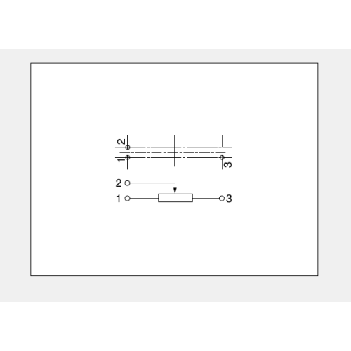 Rs151 series Sliding potentiometer