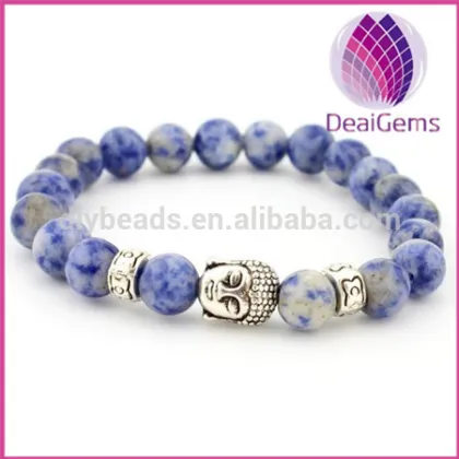 New fashion Bead bracelet with Buddha head charm