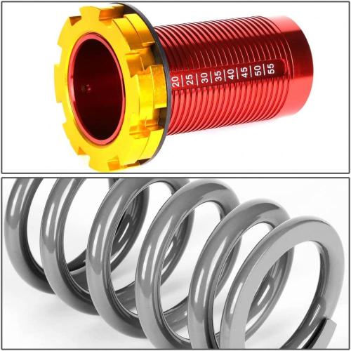 Aluminum Height Adjustable Coilover Sleeve Kit Dual Locking