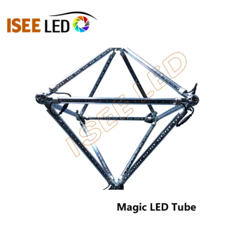 Opac 커버 360도 장식 DMX 3D LED 튜브