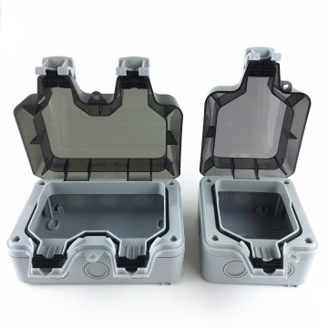 Title: Outdoor Waterproof Socket Protection Housing Socket Box - Durable Weatherproof Electrical Enclosure