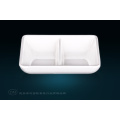 Melamine Set-2 Placa de salsa dividida