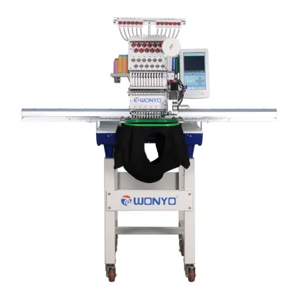 Computerized Maya Embroidery Machine for Flat Promotion Designs