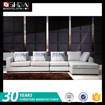 American style small L shaped corner sofa set G130-VIOLET