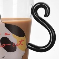 Caneca de copo de chá de chá de café em forma de gato de cozinha