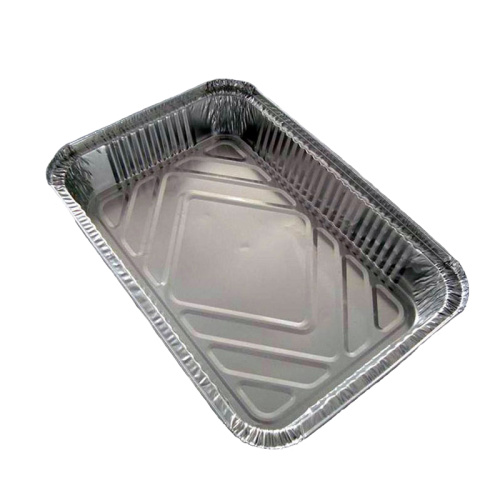 100% Aluminum Foil Material Disposable Food Packaging Tray
