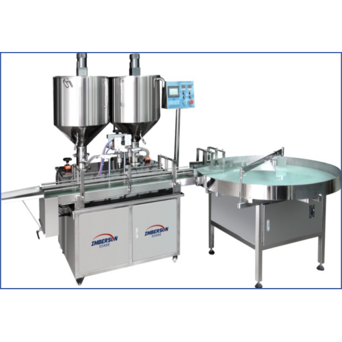 Llenadora y posicionadora de pasta automática de doble cabezal IGF