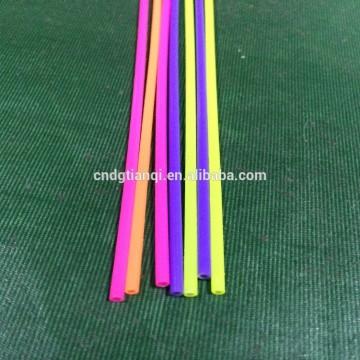 Tianqi extrusion plastic colorful small PP tube for for toys or other outdoor sports