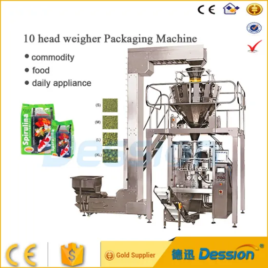 Fish feed pellet packing machine