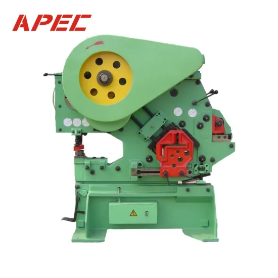 APEC MIW-65 Mechanical Sheet Metal Steel Ironworker: Shear and Punching Machine