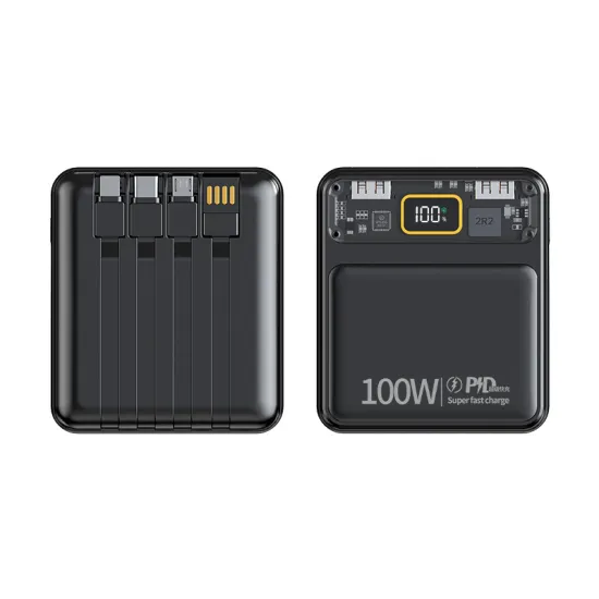 Portable Power Banks with Built-in Cables - 5000mAh/10000mAh, 22.5W/PD20W/10W Fast Charger