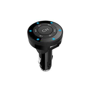 Car Bluetooth Kit, Frequency Can be Customized,12-24V Power Supply,Bluetooth Wirelessly,FM Frequency