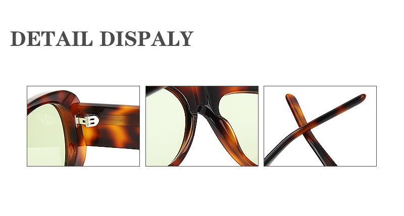 Aviator Sunglasses Detail