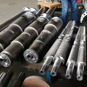 قطعات جایگزین اکسترودر دو پیچ برای مواد PP