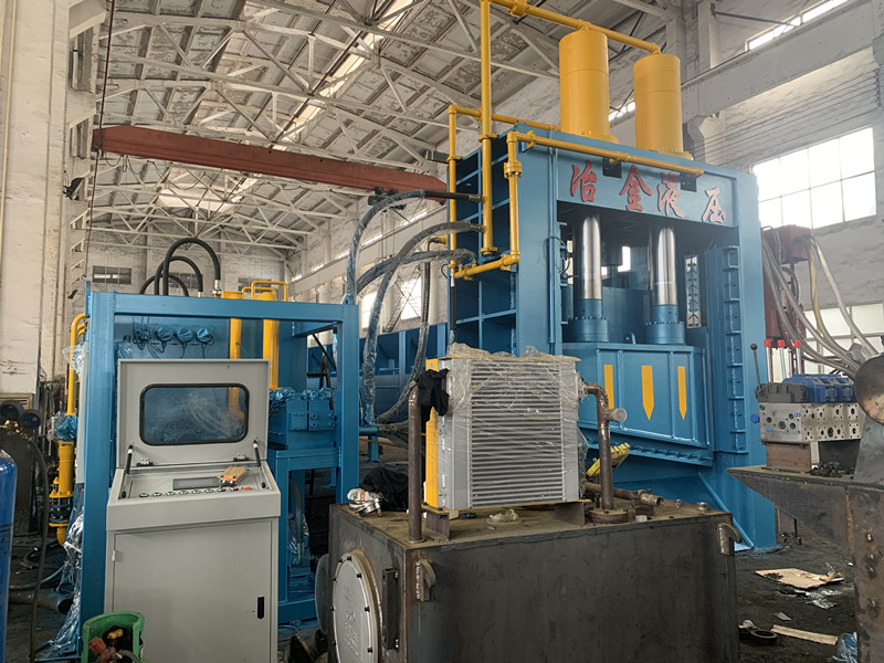 Heavy-duty Loose And Light Scrap Metal Shear Machine