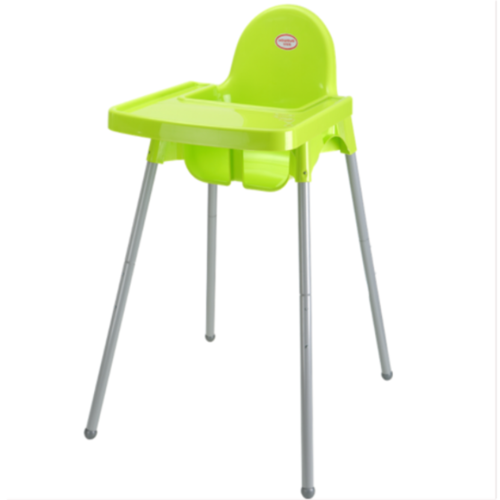 Baby adjustable plastic dining chair