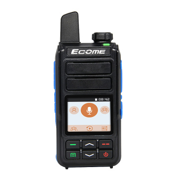 Ecome ET-A33 4G Handheld Radio Walkie Talkie avec carte SIM