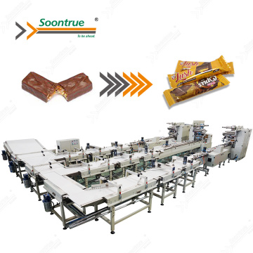 Sonntrue tùy chỉnh đường dây đóng gói thanh đồ ăn nhẹ tự động