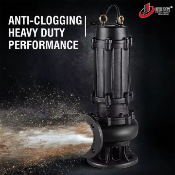 Flanged Outlet Submersible Sewage Cutter Pump Unit