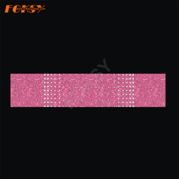 Gradual Tailless Cheer Bow Hot Fix Rhinestone Motif