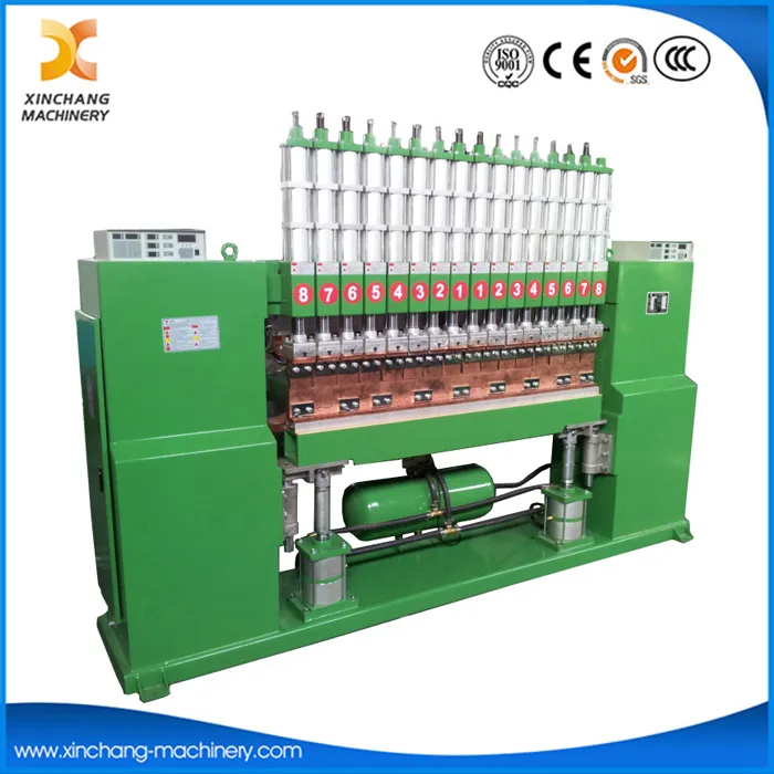 Multi Head Wire Shelving Welding Production Line Wire Mesh Machine