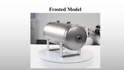 High quality stainless steel gas storage tank