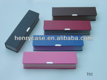 colored reading glasses with a case