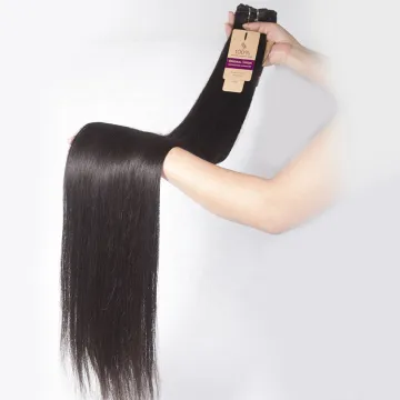 Wholesale 100% Human Hair Tangle Free Natural Remy Indian Human Hair Extensions For Black Women