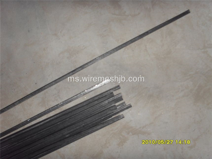 0.9MMX0.9MM Black Flat Steel Wire