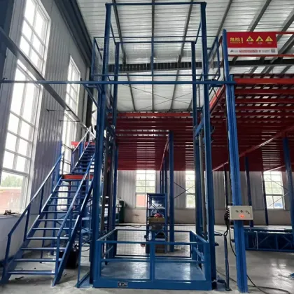 Hydraulic Goods Lift for Storage Shelves and Racking Systems