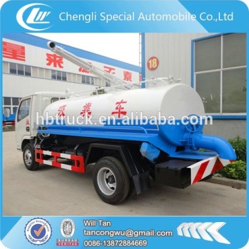 dongfeng 4x2 sewer septic tank cleaning truck