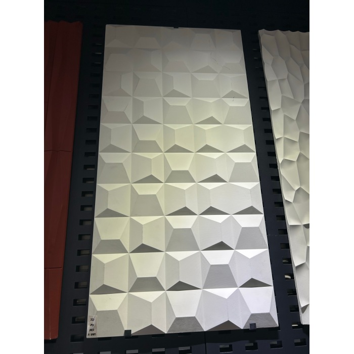 Panel Dinding Batu Pu 3d Panel Pelepasan VOC Rendah Panel Gempa Bumi Mempertahankan Batu B1 Gred B1 Bahan Bertauliah Therma