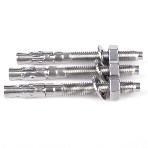 stainless steel screw type expansion anchor bolts