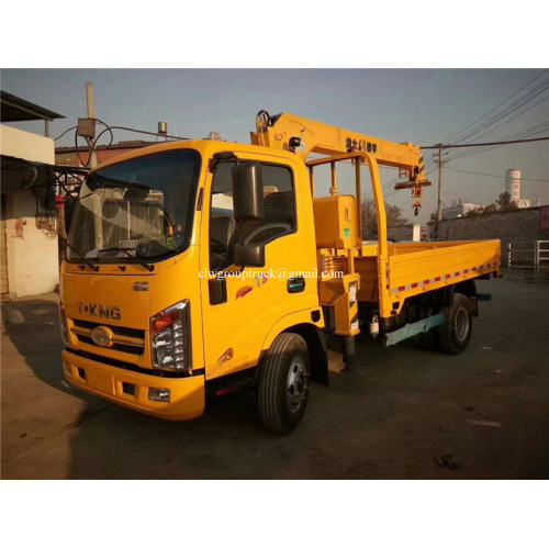 Grue montée sur camion T-KNG 6 tonnes avec stabilisateur