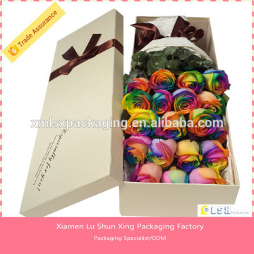 Customize China High Quality Flower Round Paper Gift Box,Luxury flower box