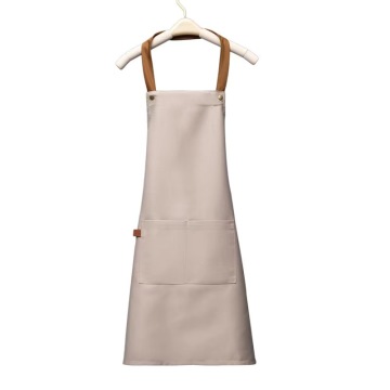 Affordable Custom Chef Aprons for Restaurant Waitstaff: High-Quality Garden Kitchen and Pizza Design in Polyester Material