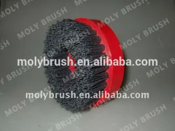 abrasive bristle brush