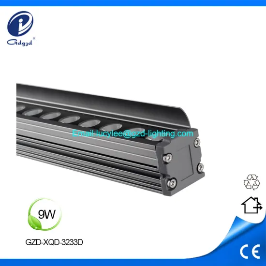 9W low power IP65 aluminum led wall washer