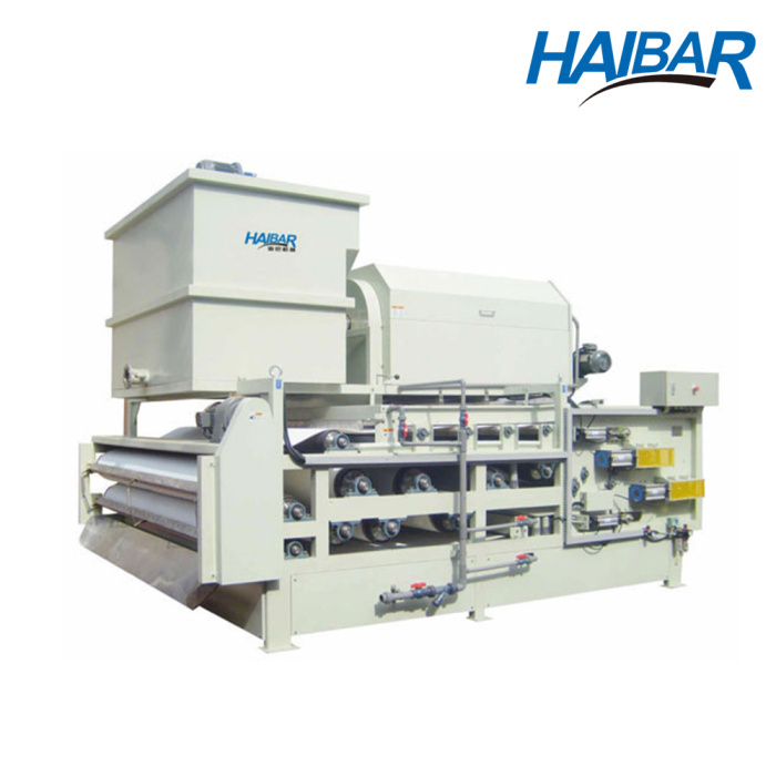 HTE-1750 Sludge Drum & Belt Press System