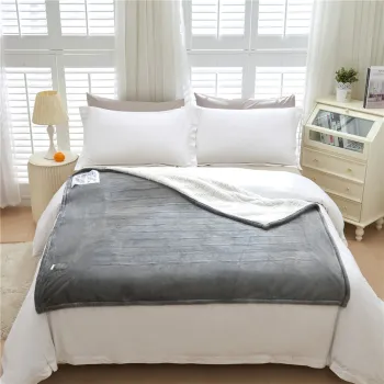 Wholesale Electric Heated Blankets for Winter - Customizable and Machine Washable