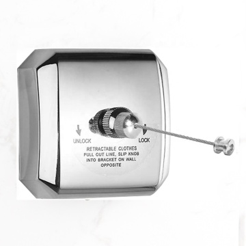 Chrome Bathroom Laundry Hotel Drying Stainless Steel Clothesline
