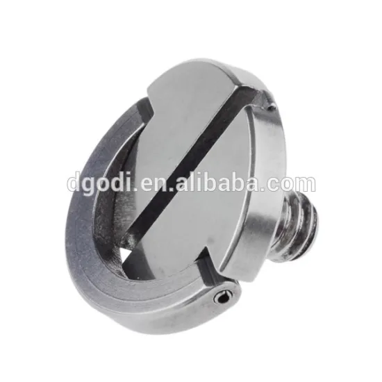 OEM custom high precision 316 stainless steel d ring screw for camera