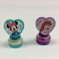 Plastic cartoon clip handle stamp