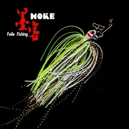 colorful fish hook with sequins to attract the fish