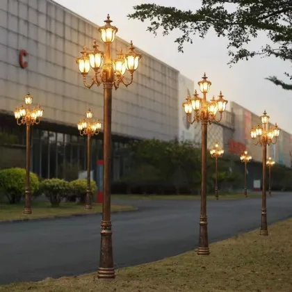 old fashioned street lamp for garden