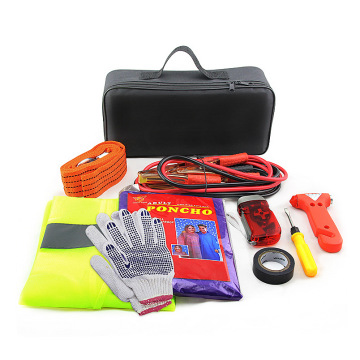 Kit de emergencia para automóvil de 10 PCS: set de herramientas de rescate de vehículos y autos